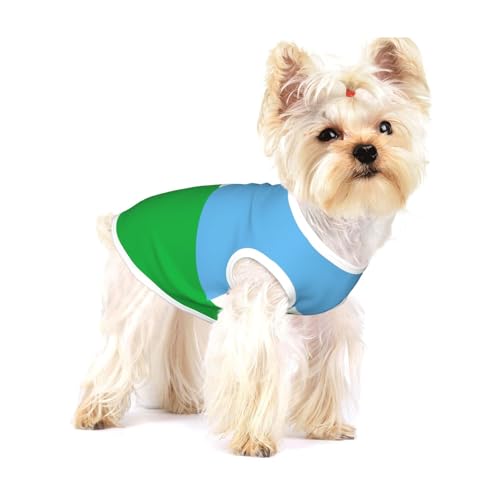 Hundeweste mit Flagge von Dschibuti, Baumwolle, Größe M, atmungsaktiv, bequem, stilvolle Bekleidung für Haustiere Hundeweste mit Flagge von Dschibuti, Baumwolle, Größe M, atmungsaktiv, bequem, stilvolle Bekleidung für Haustiere von XZDAL