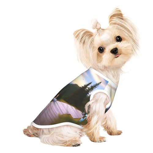 Outdoor Escape Pet atmungsaktives ärmelloses T-Shirt S für kleine Hunde und Katzen, weich, bequem, stilvoll Outdoor Escape Pet atmungsaktives ärmelloses T-Shirt S für kleine Hunde und Katzen, weich, bequem, stilvoll von XZDAL