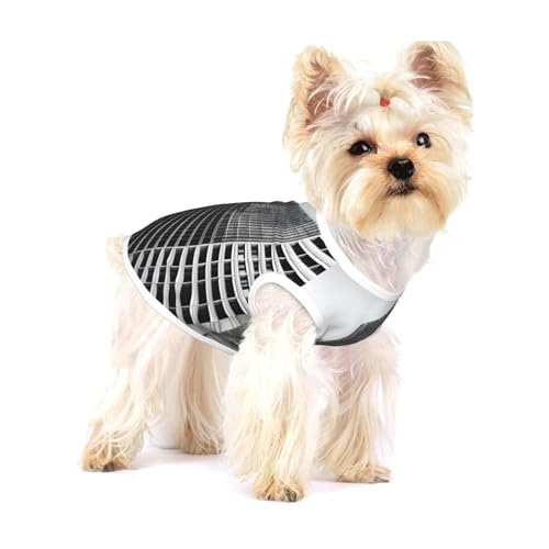 aUrban Horizon Hundeweste aus Baumwolle, Größe S, atmungsaktiv, bequem, stilvolle Bekleidung für Haustiere aUrban Horizon Hundeweste aus Baumwolle, Größe S, atmungsaktiv, bequem, stilvolle Bekleidung für Haustiere von XZDAL