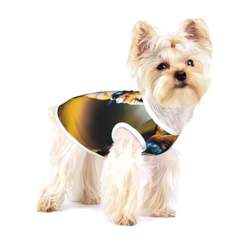 unifox Hundeweste aus Baumwolle, Größe L, atmungsaktiv, bequem, stilvolle Bekleidung für Haustiere unifox Hundeweste aus Baumwolle, Größe L, atmungsaktiv, bequem, stilvolle Bekleidung für Haustiere von XZDAL