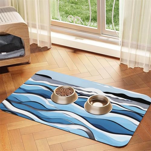 Platzdeckchen für Haustiere, saugfähig, Leder, 30 x 45 cm, schönes Design, für Katzen und Hunde, tragbare Aufbewahrung Platzdeckchen für Haustiere, saugfähig, Leder, 30 x 45 cm, schönes Design, für Katzen und Hunde, tragbare Aufbewahrung von XZDZWK