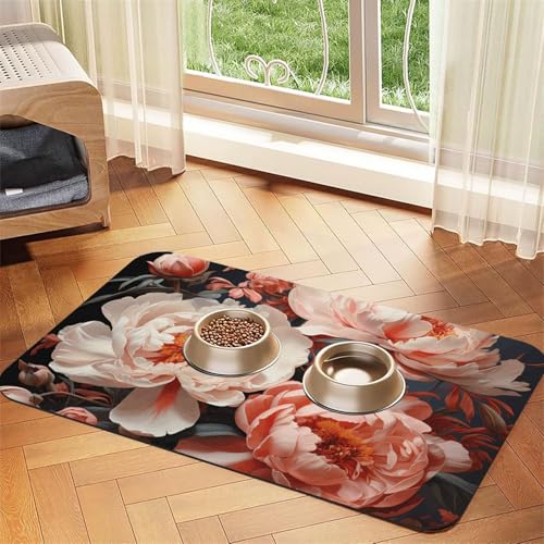 Platzset für Haustiere, saugfähig, Leder, 30 x 45 cm, schönes Design, für Katzen und Hunde, tragbare Aufbewahrung Platzset für Haustiere, saugfähig, Leder, 30 x 45 cm, schönes Design, für Katzen und Hunde, tragbare Aufbewahrung von XZDZWK