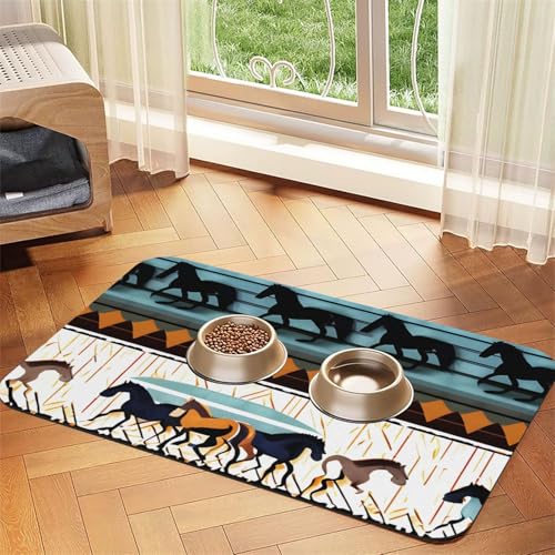 Platzset für Haustiere, saugfähiges Leder, 40 x 60 cm, schönes Design, Katzen- und Hundenapfmatte, tragbare Aufbewahrung Platzset für Haustiere, saugfähiges Leder, 40 x 60 cm, schönes Design, Katzen- und Hundenapfmatte, tragbare Aufbewahrung von XZDZWK