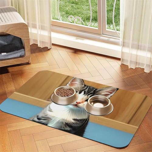 Platzset für Schlafzimmer, Kätzchen, Haustiere, saugfähig, Leder, 30 x 45 cm, schönes Design, für Katzen und Hunde, tragbare Aufbewahrung Platzset für Schlafzimmer, Kätzchen, Haustiere, saugfähig, Leder, 30 x 45 cm, schönes Design, für Katzen und Hunde, tragbare Aufbewahrung von XZDZWK