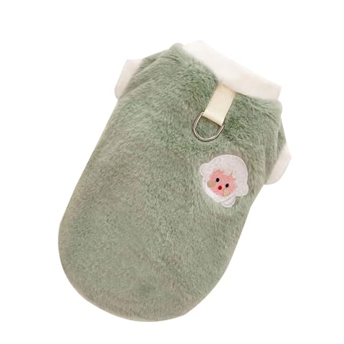 XZQYDS Fellweste für kleine bis große Hunde, einfarbig, weich, einfarbig, Cartoon-Lamm-Pullover, Frühlingspyjama XZQYDS Fellweste für kleine bis große Hunde, einfarbig, weich, einfarbig, Cartoon-Lamm-Pullover, Frühlingspyjama von XZQYDS