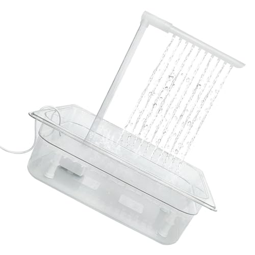 XZQYDS Pet Bird Bath Box with Continuous Water Circulation Automatic Fountain with MultiTap Bathtub Pet Bird Bath Tub XZQYDS Pet Bird Bath Box with Continuous Water Circulation Automatic Fountain with MultiTap Bathtub Pet Bird Bath Tub von XZQYDS