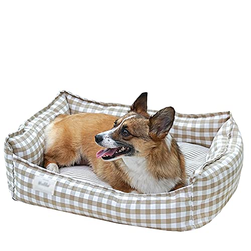 XZZHSM Katzenbett, Haustierbett, orthopädisches Lounge-Sofa, Ultimatives Haustierbett und Lounge für große Hunde, waschbares Haustierbett mit Rutschfester Unterseite für polierte Böden auf dem Balk XZZHSM Katzenbett, Haustierbett, orthopädisches Lounge-Sofa, Ultimatives Haustierbett und Lounge für große Hunde, waschbares Haustierbett mit Rutschfester Unterseite für polierte Böden auf dem Balk von XZZHSM