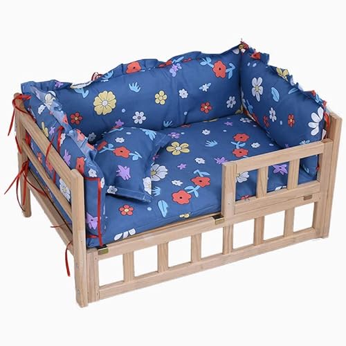 XZZHSM Katzenbett, Haustierbett aus Holz, Katzenbetten, langlebige Holzmöbel für Haustiere, Stabiler, feuchtigkeitsbeständiger Zwinger aus Massivholz, einfach zusammenzubauen, mehrere Größenoptione XZZHSM Katzenbett, Haustierbett aus Holz, Katzenbetten, langlebige Holzmöbel für Haustiere, Stabiler, feuchtigkeitsbeständiger Zwinger aus Massivholz, einfach zusammenzubauen, mehrere Größenoptione von XZZHSM