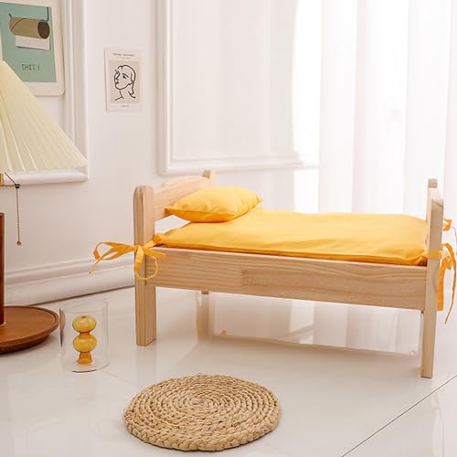 XZZHSM Katzenbett, erhöhtes kleines Haustierbett fürs Schlafzimmer aus massivem Kiefernholz, vom Boden abgehobenes Hundebett, feuchtigkeitsbeständig, Unterschlupf für Haustiere im Innenbereich, EXT XZZHSM Katzenbett, erhöhtes kleines Haustierbett fürs Schlafzimmer aus massivem Kiefernholz, vom Boden abgehobenes Hundebett, feuchtigkeitsbeständig, Unterschlupf für Haustiere im Innenbereich, EXT von XZZHSM