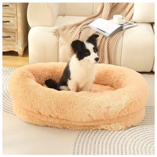 XZZHSM Katzenbett, klein, Donut-Katzenbett, weiches großes Katzenbett, maschinenwaschbar, Flauschiges rundes Kuschelbett aus Plüsch, Flauschiges Anti-Angst-Bett, waschbar, rutschfest, wärmendes Run XZZHSM Katzenbett, klein, Donut-Katzenbett, weiches großes Katzenbett, maschinenwaschbar, Flauschiges rundes Kuschelbett aus Plüsch, Flauschiges Anti-Angst-Bett, waschbar, rutschfest, wärmendes Run von XZZHSM