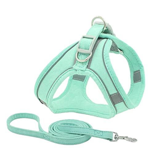 Brustgurte aus reflektieren das Licht bei kleinen und mittelgroßen Hunden Brustrücken Katzenleine XS SML XL Leine Katzen von XZincer