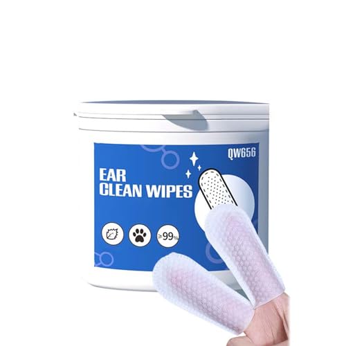 XZincer Hundeohr-Reinigungs-Fingertücher, Hunde- Katzenohren-Fingertücher, wischt sanft Schmutz Geruch auf, löst angesammeltes Wachs, einfach zu verwendende Hundehalskette Mit Zugstopp (A, 10x10x2cm) XZincer Hundeohr-Reinigungs-Fingertücher, Hunde- Katzenohren-Fingertücher, wischt sanft Schmutz Geruch auf, löst angesammeltes Wachs, einfach zu verwendende Hundehalskette Mit Zugstopp (A, 10x10x2cm) von XZincer