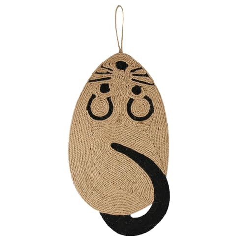 Xafrstyu Kratzmatte Katze, Sisal Fußmatte Teppich, Natürliche Katzenkratzbretter Sisal Kratzteppich, 54×25cm Kratzteppich Sisal Xafrstyu Kratzmatte Katze, Sisal Fußmatte Teppich, Natürliche Katzenkratzbretter Sisal Kratzteppich, 54×25cm Kratzteppich Sisal von Xafrstyu