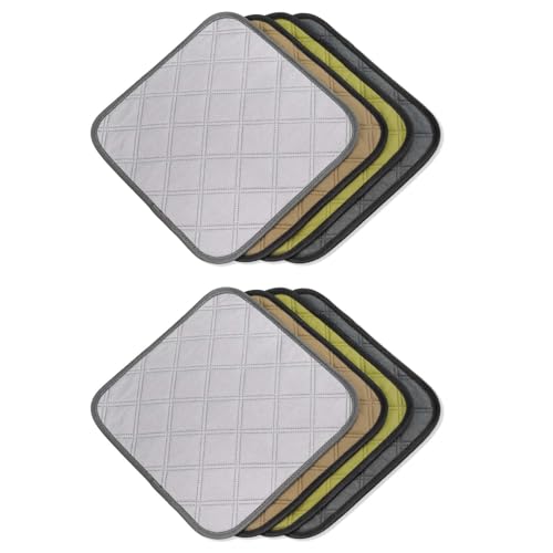 Xafrstyu Pipipads Meerschweinchen, 8 Stück 30x30cm Haustier Urin Unterlage Waschbar Bettwäsche Unterlage, Wasserdichter Anti-Rutsch Kleintier Pee Pads, für Chinchillas Kaninchen Hamster Xafrstyu Pipipads Meerschweinchen, 8 Stück 30x30cm Haustier Urin Unterlage Waschbar Bettwäsche Unterlage, Wasserdichter Anti-Rutsch Kleintier Pee Pads, für Chinchillas Kaninchen Hamster von Xafrstyu