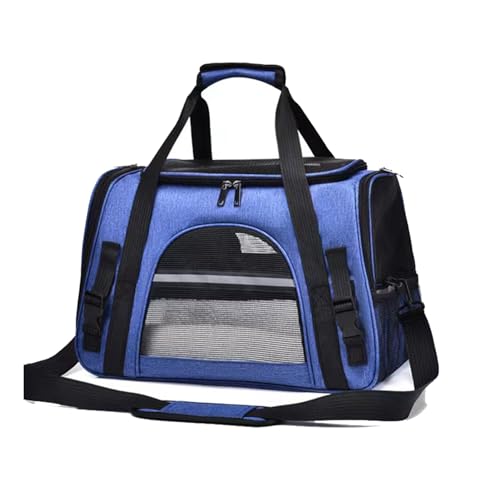 Xafrstyu Transporttasche Katze und Hunde, Bis 5kg, Robust & Formstabil, Hochwertige Hundetragetasche, Transporttasche Katze, Faltbar & Leicht Zu Verstauen, Hundebox Auto Transportbox Katze (dark Blau) Xafrstyu Transporttasche Katze und Hunde, Bis 5kg, Robust & Formstabil, Hochwertige Hundetragetasche, Transporttasche Katze, Faltbar & Leicht Zu Verstauen, Hundebox Auto Transportbox Katze (dark Blau) von Xafrstyu
