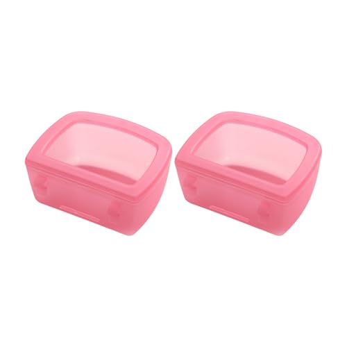 2pcs Haustier Trinkschüssel Lecksicheres Design Für Kleine Hund Mit Hängenden Haken Wasserfutter Einfach 2pcs Haustier Trinkschüssel Lecksicheres Design Für Kleine Hund Mit Hängenden Haken Wasserfutter Einfach von Xanorrg