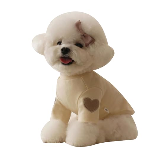 Hunde Winterkleidung Herz Sweatshirt Für Jungen Mädchen Innen Und Außengebrauch Dicke Mäntel Bestickte Outfit Haustierpuppen Hoodies Kleine Hunde Winterkleidung Herz Sweatshirt Für Jungen Mädchen Innen Und Außengebrauch Dicke Mäntel Bestickte Outfit Haustierpuppen Hoodies Kleine von Xanorrg