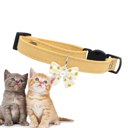 Hundehalsband, Fliege, verstellbare Fliege, Halsband für kleine Hunde, 8 g, modisches Halsband für kleine Hunde, Hundeschleife, bequemes Baumwollhalsband für Hunde, niedlicher Look Hundehalsband, Fliege, verstellbare Fliege, Halsband für kleine Hunde, 8 g, modisches Halsband für kleine Hunde, Hundeschleife, bequemes Baumwollhalsband für Hunde, niedlicher Look von Xasbseulk