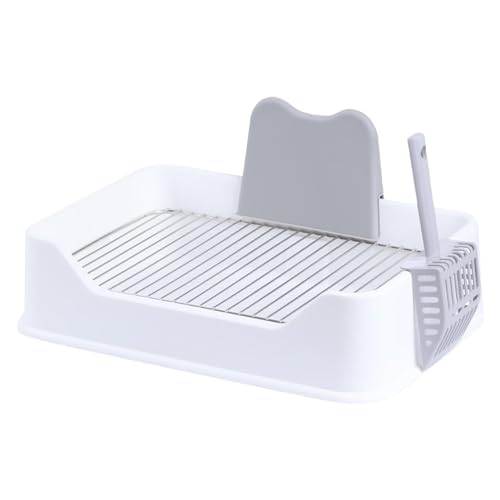 Indoor Dog Potty Tray Indoor Puppy Box Indoor Wee Training Tray Removable Grate Potty Tray Puppy Pee Pad Holder with Protection Wall for Pets Dogs Puppy Indoor Dog Potty Tray Indoor Puppy Box Indoor Wee Training Tray Removable Grate Potty Tray Puppy Pee Pad Holder with Protection Wall for Pets Dogs Puppy von Xasbseulk