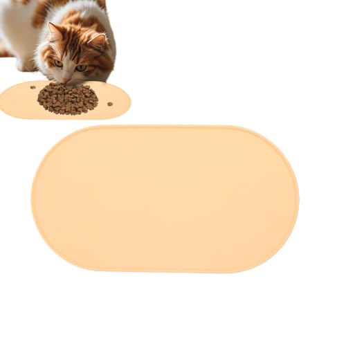 Napfunterlage Silikon - faltbar Haustierfutter Matte | Waschbar Katzen Futtermatte | Wasserdichte Welpennapfunterlage | 21.26x11.42x0.39 inches Auslaufsichere Wassernapfunterlage Katzenfutternäpfe für Napfunterlage Silikon - faltbar Haustierfutter Matte | Waschbar Katzen Futtermatte | Wasserdichte Welpennapfunterlage | 21.26x11.42x0.39 inches Auslaufsichere Wassernapfunterlage Katzenfutternäpfe für von Xasbseulk