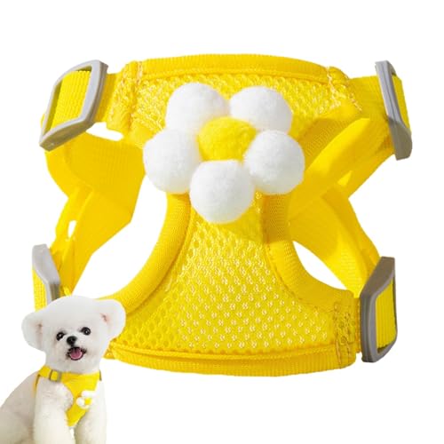 No Pull Dog Harness Pet Tactiical Vest Harness D- Hook Cat Harness Soft Mesh Pet Vest Harnesses, Adjustable Pet Collar Harness for Dogs Cats Walking von Xasbseulk