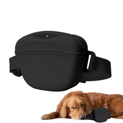 Wasserdichte Tasche zum Spazierengehen, Crrossbody Taschen, Leckerli-Tasche aus Silikon, Welpen-Leckerli-Tasche für Haustier-Training, 650 ml Trainingsbehälter, Lebensmittelbelohnung, Wasserdichte Tasche zum Spazierengehen, Crrossbody Taschen, Leckerli-Tasche aus Silikon, Welpen-Leckerli-Tasche für Haustier-Training, 650 ml Trainingsbehälter, Lebensmittelbelohnung, von Xasbseulk