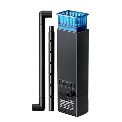 Xasbseulk Aquariumwaschmittel - 3W des Aquariumwasserwechsels | Wasserbehandlung für Aquarium | Skimmerfilter für Öl | Werkzeuge zum Reinigen des Sea Water Network Filter E. von Xasbseulk