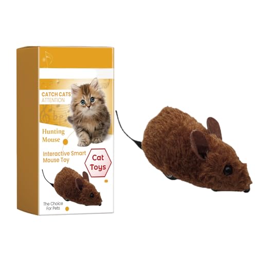 Xasbseulk Bewegliche Mäuse Katzenspielzeug - Indoor Kätzchen Pieps Automatisch Interaktiv | Anregende Bewegliche Katzenmäuse Mit Quietschgeräusch Zur Bewegung Und Gegen Langeweile Xasbseulk Bewegliche Mäuse Katzenspielzeug - Indoor Kätzchen Pieps Automatisch Interaktiv | Anregende Bewegliche Katzenmäuse Mit Quietschgeräusch Zur Bewegung Und Gegen Langeweile von Xasbseulk