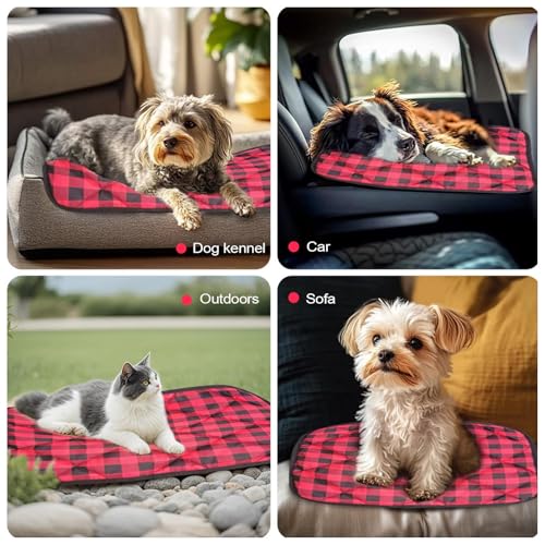 Xasbseulk Hundematten | Warme Tier Bodenmatte,Waschbare rutschfeste Matte Für Haustierbetten Winter Auto Fußraum Xasbseulk Hundematten | Warme Tier Bodenmatte,Waschbare rutschfeste Matte Für Haustierbetten Winter Auto Fußraum von Xasbseulk
