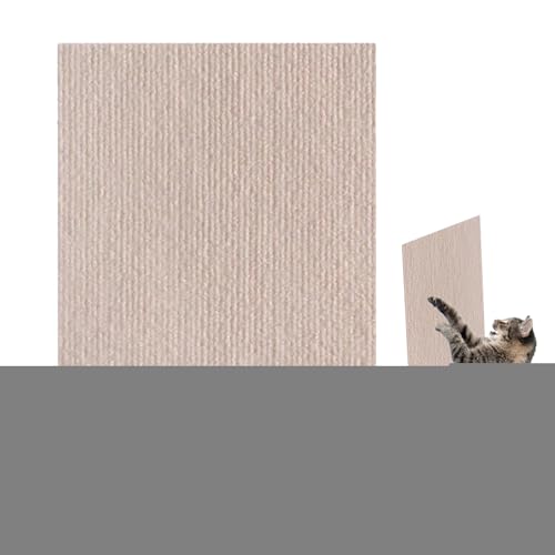 Xasbseulk Katzenkratzmatten, Katzenkratzteppich | Selbstklebende zuschneidbare Katzenmatte - Katzenkratzer-Pad-Ersatz, Flacher Kratzteppich für Pfosten, Möbel, Kratzbaumregale von Xasbseulk
