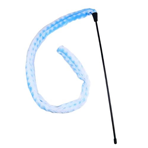 Xasbseulk Katzenstab-Spielzeug | Indoor Cat Chasing Wand Spielzeug, Interaktives Katzenspielzeug, Katze Lustiges Stick Spielzeug, Katze Teaser Spielzeug Mit Glocke, Katzenschnur Spielzeug Für Xasbseulk Katzenstab-Spielzeug | Indoor Cat Chasing Wand Spielzeug, Interaktives Katzenspielzeug, Katze Lustiges Stick Spielzeug, Katze Teaser Spielzeug Mit Glocke, Katzenschnur Spielzeug Für von Xasbseulk