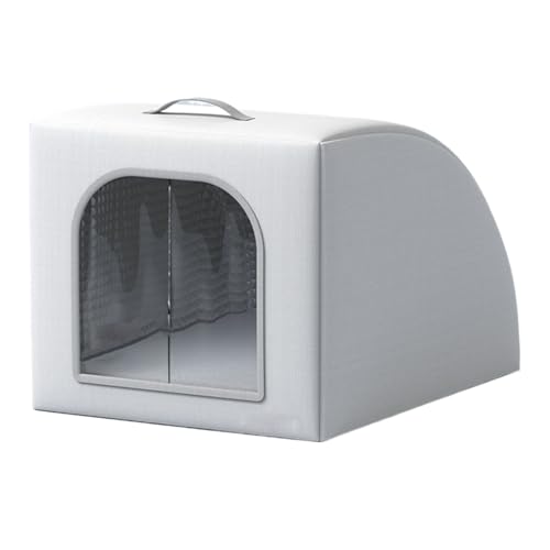 Xasbseulk Kühlen Outdoor Katzenhaus Wasserdicht Kühlhaus Unterschlupf Haustierhöhle Wetterfest Kissen Bett Hundehütte Box mit Eisbeuteln für Wohnung Camping Balkon Reisen Xasbseulk Kühlen Outdoor Katzenhaus Wasserdicht Kühlhaus Unterschlupf Haustierhöhle Wetterfest Kissen Bett Hundehütte Box mit Eisbeuteln für Wohnung Camping Balkon Reisen von Xasbseulk