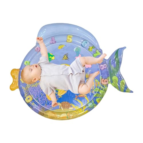 Xasbseulk Sensorische Wasserspielmatte für Katzen, Wasserssensorikspiel Matte | Interaktive Wasserssensorische Kinderpads - Hundesensor Matte Multifunktional Spaß für verbesserte motorische Xasbseulk Sensorische Wasserspielmatte für Katzen, Wasserssensorikspiel Matte | Interaktive Wasserssensorische Kinderpads - Hundesensor Matte Multifunktional Spaß für verbesserte motorische von Xasbseulk