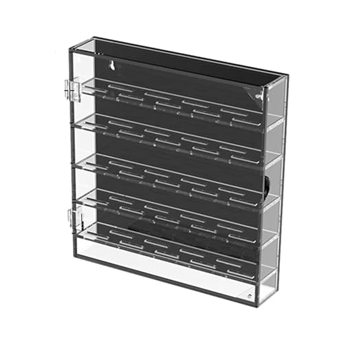 Xasbseulk Spezieschrank für die Wand, transparenter Acryl-Artenständerhalter | Wanddekorationen, magnetischer Tür-Aufbewahrungskoffer für Arbeitszimmer, Wohnzimmer, Schlafsaal, Schlafzimmer von Xasbseulk