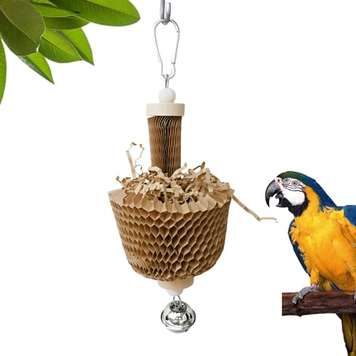 Xasbseulk Vogelkäfig-Spielzeug – Vogel-Papier-Zerkleinerungsspielzeug, niedliches dekoratives Zerkleinerungsspielzeug, Mehrzweck-Kauspielzeug zum Trainieren, Spielen, Erkunden Xasbseulk Vogelkäfig-Spielzeug – Vogel-Papier-Zerkleinerungsspielzeug, niedliches dekoratives Zerkleinerungsspielzeug, Mehrzweck-Kauspielzeug zum Trainieren, Spielen, Erkunden von Xasbseulk