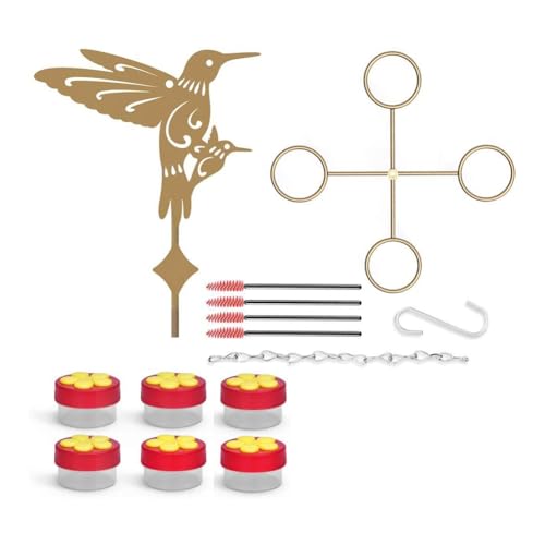 Xbsduih Be A Birds Futterhäuschen für Draußen, Vogelhäuschen Wie Abgebildet, Metall + Kunststoff für Den Außenbereich, zum Aufhängen in der Hand, auf Dem Tisch Xbsduih Be A Birds Futterhäuschen für Draußen, Vogelhäuschen Wie Abgebildet, Metall + Kunststoff für Den Außenbereich, zum Aufhängen in der Hand, auf Dem Tisch von Xbsduih