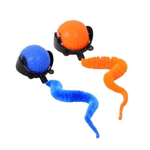 XdealCozyxc Katzenspielzeug für Indoor-Katzen und Erwachsene, wiederaufladbar, intelligent, interaktiv, 2 Stück XdealCozyxc Katzenspielzeug für Indoor-Katzen und Erwachsene, wiederaufladbar, intelligent, interaktiv, 2 Stück von XdealCozyxc