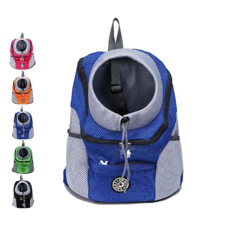 Xebular Forttender Hunderucksack, 2024 Sommer-Hunderucksack, Hundetrage-Rucksäcke, Hunderucksack-Tragetasche für kleine Hunde, Hundetrage-Rucksack zum Wandern (Blue) von Xebular