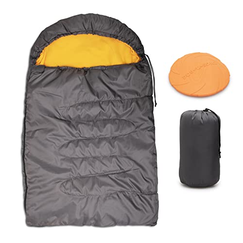 Xepilu Pond Hundeschlafsack – 114,8 x 73,7 cm, wasserdichtes Außenmaterial, Fleece-Innenfutter, tragbar, für mittelgroße Hunde, mit Frisbee und Aufbewahrungstasche Xepilu Pond Hundeschlafsack – 114,8 x 73,7 cm, wasserdichtes Außenmaterial, Fleece-Innenfutter, tragbar, für mittelgroße Hunde, mit Frisbee und Aufbewahrungstasche von Xepilu Pond