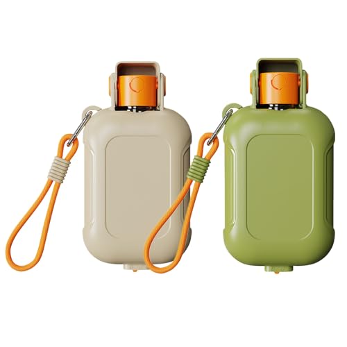2 in 1 Trinkflasche Hunde Für Unterwegs, Trinkflasche Hund Mit 460ml Wasserflaseche Und Futternapf Für Hund Und Katze, Hunde T-rinkflasche to Go Abnehmbar Und Faltbar 180 °, Für Spazieren Gehen (A+B) 2 in 1 Trinkflasche Hunde Für Unterwegs, Trinkflasche Hund Mit 460ml Wasserflaseche Und Futternapf Für Hund Und Katze, Hunde T-rinkflasche to Go Abnehmbar Und Faltbar 180 °, Für Spazieren Gehen (A+B) von Xevinas