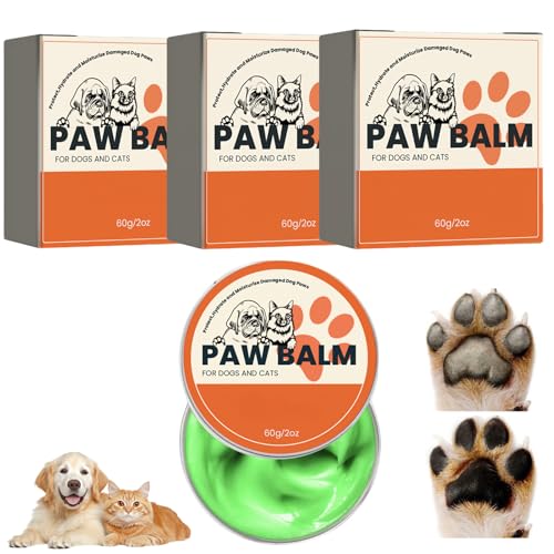 Xevinas Pfotenbalsam Hund, 100% Natürliche Pfotenbalsam Nasenbalsam Hund Mit Kokosnussöl, Bienenwachs, Pfotenpflegen Pfotenschutz Linderung Und Feuchtigkeit Hundezubehör Für Hunde Und Katzen (180G) Xevinas Pfotenbalsam Hund, 100% Natürliche Pfotenbalsam Nasenbalsam Hund Mit Kokosnussöl, Bienenwachs, Pfotenpflegen Pfotenschutz Linderung Und Feuchtigkeit Hundezubehör Für Hunde Und Katzen (180G) von Xevinas