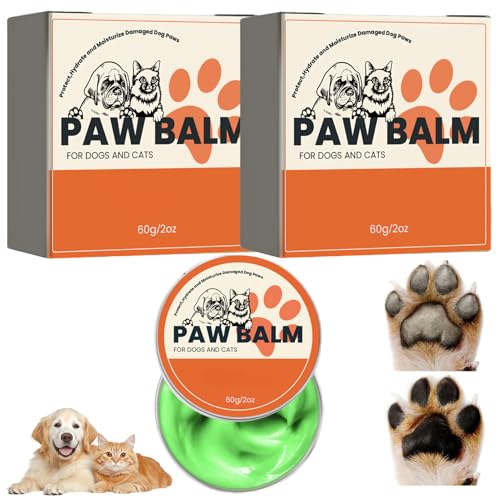 Xevinas Pfotenbalsam Hund, 100% Natürliche Pfotenbalsam Nasenbalsam Hund Mit Kokosnussöl, Bienenwachs, Pfotenpflegen Pfotenschutz Linderung Und Feuchtigkeit Hundezubehör Für Hunde Und Katzen (120G) Xevinas Pfotenbalsam Hund, 100% Natürliche Pfotenbalsam Nasenbalsam Hund Mit Kokosnussöl, Bienenwachs, Pfotenpflegen Pfotenschutz Linderung Und Feuchtigkeit Hundezubehör Für Hunde Und Katzen (120G) von Xevinas