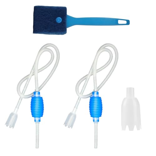 Aquarium-Siphonpumpe, 140 cm, Aquarium-Siphon, Hand-Aquarium-Kiesreiniger, Staubsauger-Siphon für den täglichen Wasserwechsel, Filter, Sand, Aquarium-Reinigungsset, mit Bürste Aquarium-Siphonpumpe, 140 cm, Aquarium-Siphon, Hand-Aquarium-Kiesreiniger, Staubsauger-Siphon für den täglichen Wasserwechsel, Filter, Sand, Aquarium-Reinigungsset, mit Bürste von XhjzgcTech