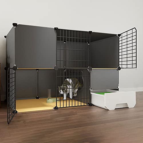 Innenbereich mit Katzentoilette, großes Katzengehege mit 2/3 Ebenen, Innenbereich für Kleintiere, idealer Auslaufplatz für 1–3 Katzen Innenbereich mit Katzentoilette, großes Katzengehege mit 2/3 Ebenen, Innenbereich für Kleintiere, idealer Auslaufplatz für 1–3 Katzen von XiRah