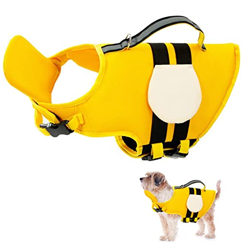 Hundeschwimmweste Einstellbare, XiXiRan Schwimmweste für Hunde, Schwimmweste Hund mit Griff, Haustier Rettungsweste, Hundeweste Reflektierende, Rettungsweste Reflektierende Lifesaver Mit Auftrieb Hundeschwimmweste Einstellbare, XiXiRan Schwimmweste für Hunde, Schwimmweste Hund mit Griff, Haustier Rettungsweste, Hundeweste Reflektierende, Rettungsweste Reflektierende Lifesaver Mit Auftrieb von XiXiRan