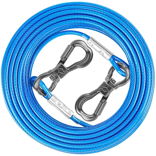 XiaZ 4,5 m langes Auslaufseil für Hunde, lange Hundeleinen für den Garten, 2,4 m, 3,5 m, 4,5 m, 50,8 m, 9,2 m, 15 m, 15 m, 15 m, 15 m, 15 m, 15 m, 15 m, 15 m, 15 m, für kleine, mittelgroße und große XiaZ 4,5 m langes Auslaufseil für Hunde, lange Hundeleinen für den Garten, 2,4 m, 3,5 m, 4,5 m, 50,8 m, 9,2 m, 15 m, 15 m, 15 m, 15 m, 15 m, 15 m, 15 m, 15 m, 15 m, für kleine, mittelgroße und große von XiaZ
