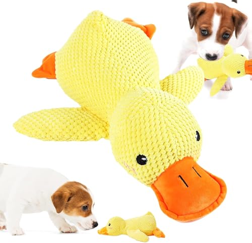 Xiangqianzou Anti Stress Ente Hund, 2025 Neu Anti Stress Ente Für Hunde, Hundespielzeug Ente, Duck Hundespielzeug, Quietschendes Plüsch-Spielzeug, für Kleine Mittlere Große Xiangqianzou Anti Stress Ente Hund, 2025 Neu Anti Stress Ente Für Hunde, Hundespielzeug Ente, Duck Hundespielzeug, Quietschendes Plüsch-Spielzeug, für Kleine Mittlere Große von Xiangqianzou