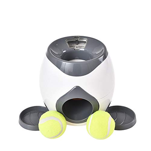 XiaoXIN Interakti Belohnung Spielzeug Hunde Tennisball Automatischer Werfer Futter behandeln Spender Kreativität Spiel Spielen Hundefutter er Übungshelfer von XiaoXIN