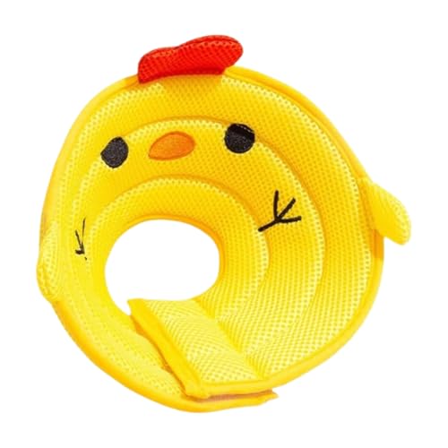 Xiixuuj Hundekopfkegel – Haustier-Hals-Donut-Schutzkegel – Wundschutz-Halsabdeckung, stoppt Lecken für Welpen, Kätzchen, kleine, mittelgroße und große Tiere von Xiixuuj