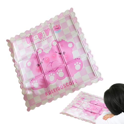 Xijobido Gel-Kühlkissen, Katzen-Kühlmatte - Cartoon Ice Pad Pet Faltbare kühlende Hundematte,Tragbare Gel-Multifunktions-Kühlkissen, kühlendes Hundebett für Erwachsene, Haustiere, Reisen von Xijobido